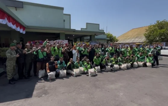 Kodim Jember Rangkul Ojol, Buka Ruang Aspirasi dari Lapangan