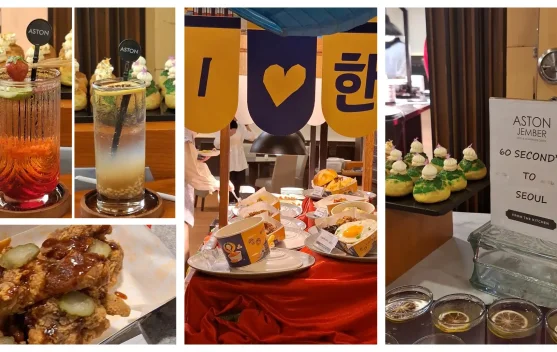 60 SECONDS TO SEOUL: Kuliner Korea Ala ASTON Jember