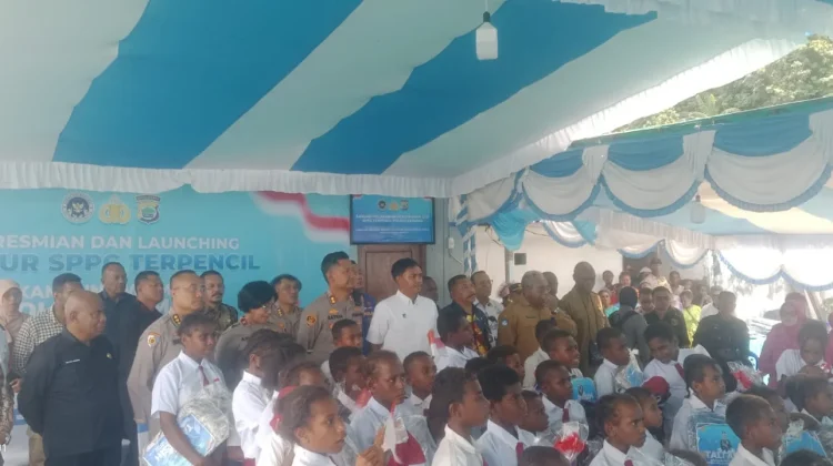 Wakapolda Papua Barat Laporkan Program Gizi Wilayah 3T