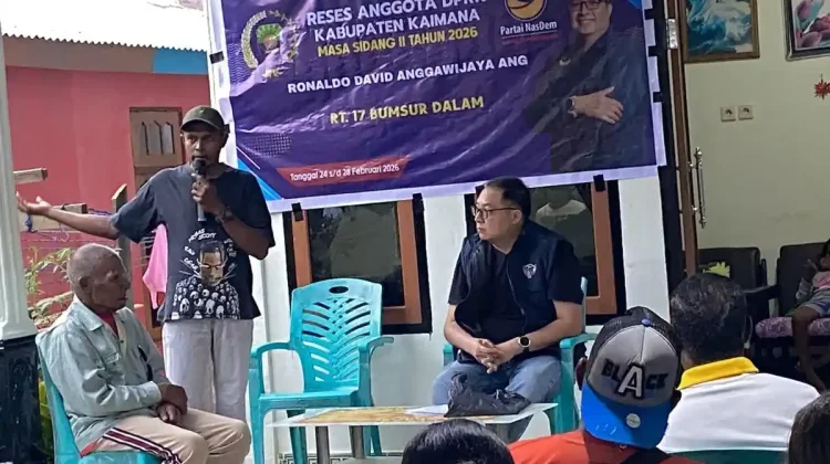Reses di Bumsur Dalam, DPRK Kaimana Tampung Keluhan Jalan dan Drainase