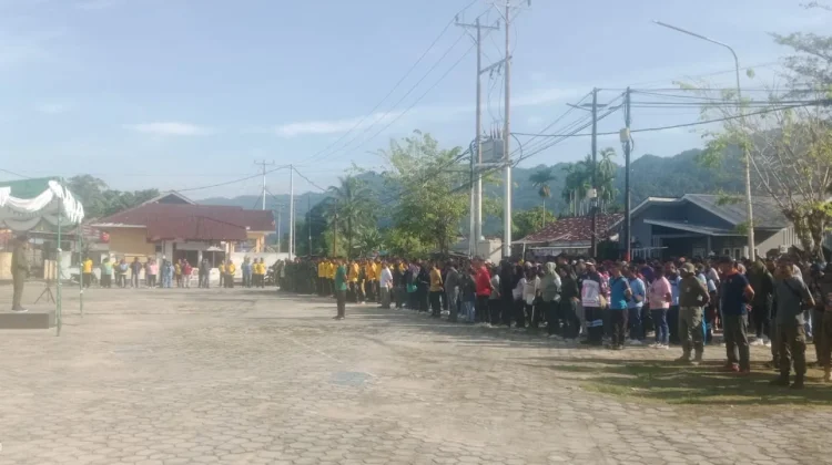 Bupati Hasan Achmad Pimpin Apel Perdana Hari Bersih
