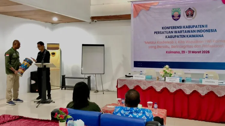 Konferkab II PWI Kaimana Perkuat Solidaritas dan Profesionalisme