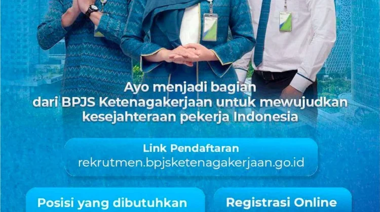 BPJS Ketenagakerjaan Buka Rekrutmen Nasional April 2026 Terbuka