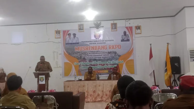 Musrenbang Distrik Kaimana digelar, Warga Dorong Pemerataan Pembangunan Kampung
