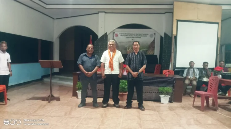 Yohanis Dasantos Ebang Resmi Nahkodai Kerukunan Flobamora Kabupaten Kaimana