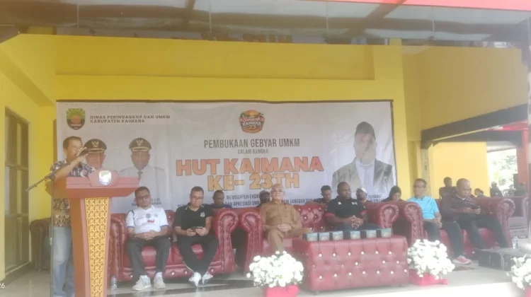 Gebyar UMKM HUT Ke-23 Kabupaten Kaimana Dorong Inovasi Produk Lokal
