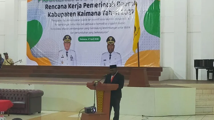 Wakil Bupati Kaimana Buka Musrenbang Otsus RKPD 2027