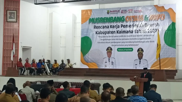 Wakil Bupati Kaimana Paparkan Prioritas Pembangunan Tahun 2027