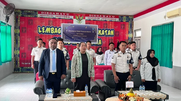 Lapas Kaimana Gelar Tasyakuran Hari Bakti Pemasyarakatan Ke-62