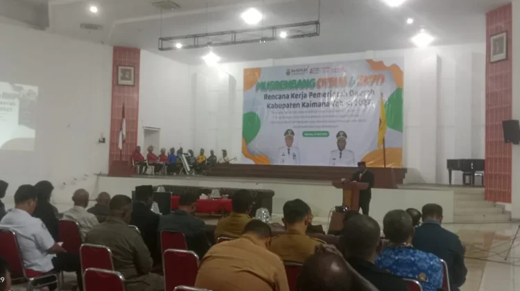 Musrenbang RKPD Otsus 2027 Kaimana Perkuat Pembangunan Berkelanjutan