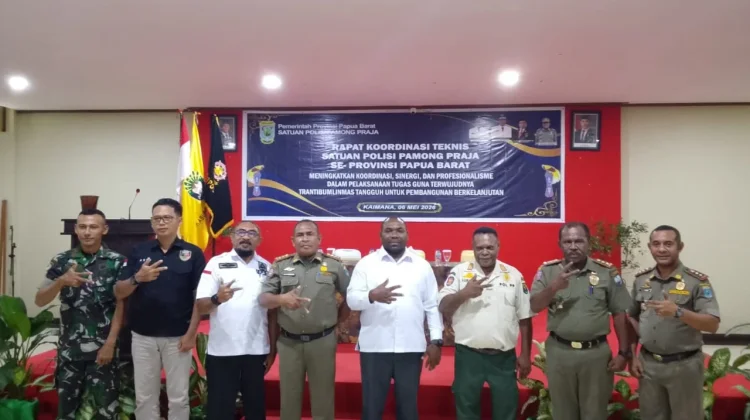Rakornis Satpol PP dan Damkar di Kaimana, Perkuat Sinergitas Daerah