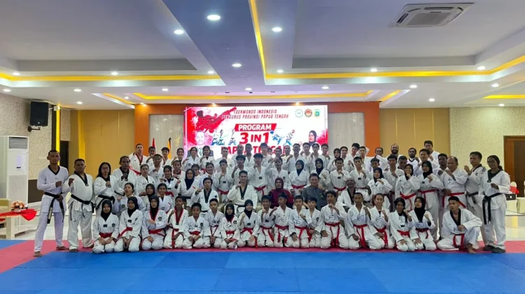 Pengurus Taekwondo Kaimana Tingkatkan Kompetensi Pelatih Melalui Program