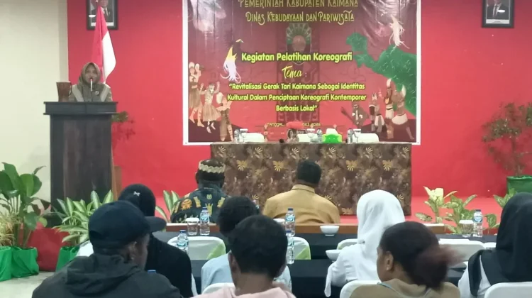 Pelatihan Koreografi  Diharapkan Hasilkan Gerakan Khas Budaya Kaimana
