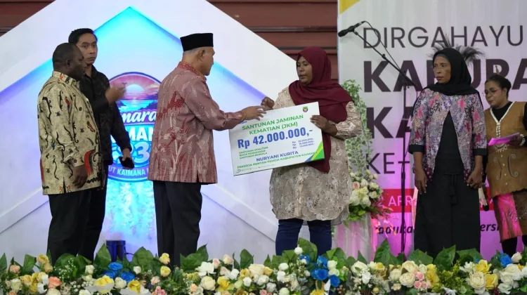 BPJS Ketenagakerjaan Serahkan Santunan Kematian sebesar Rp.210 juta