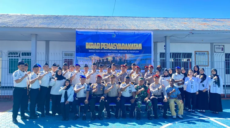 Lapas Kaimana Deklarasi Bersih Narkoba, Handphone Ilegal dan Penipuan