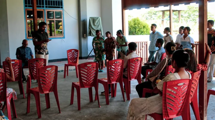 Peserta Antusias, Panitia HUT Hari KOMSOS Sosialisasikan Berbagai Lomba