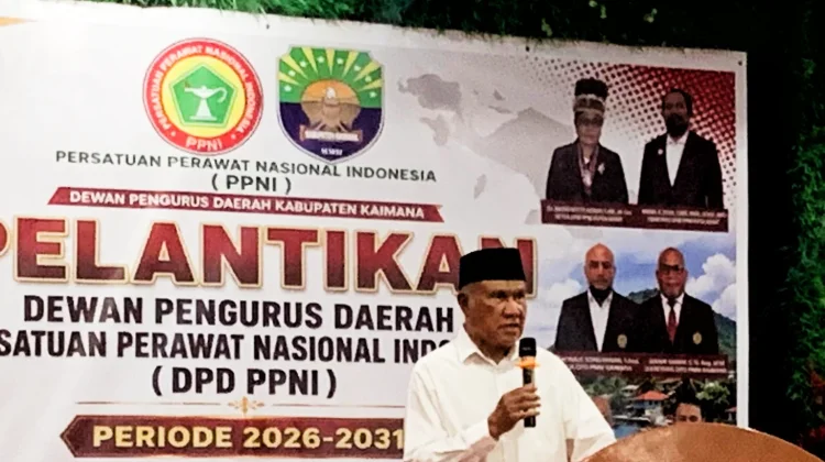 Bupati Kaimana Dorong Optimalisasi Pelayanan Kesehatan Perawat
