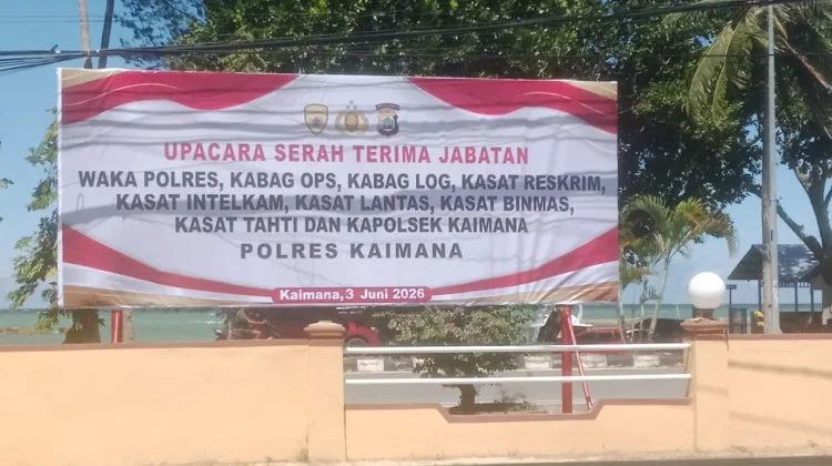 Kapolres Kaimana Besok Lantik Sembilan Pejabat Utama