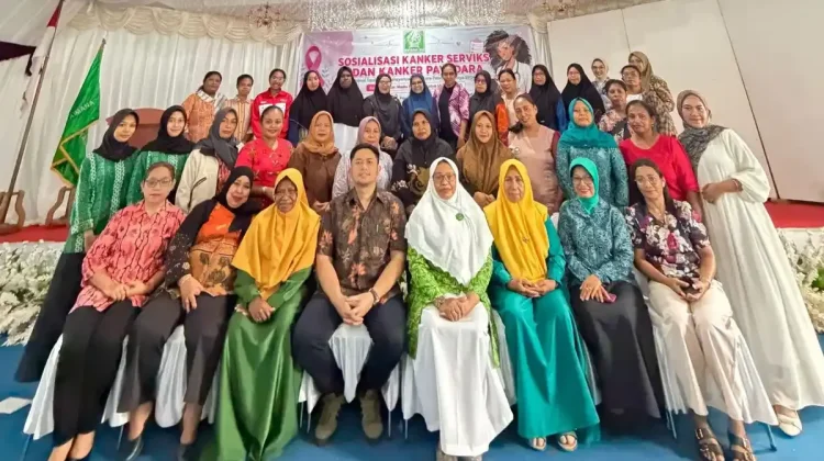 Fatayat NU Kaimana Sosialisasikan Deteksi Dini Kanker Perempuan