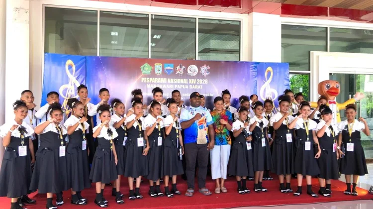 Wabup Kaimana Bangga Penampilan PSA Pesparawi Nasional