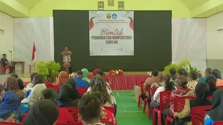 Disdikpora Kaimana Gelar Bimtek Peningkatan Kapasitas Guru BK Berkualitas