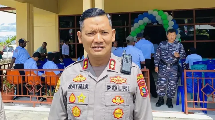 Kapolres Kaimana Ajak Suporter Jaga Kamtibmas Selama Piala Dunia