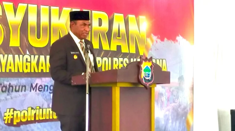 Wagub Papua Barat Ajak Polri Perkuat Pelayanan Humanis di Hari Bhayangkara ke-80