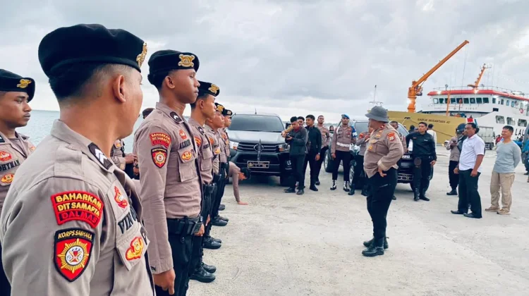 Polres Kaimana Terima Empat Belas Bintara Polri Perkuat Pelayanan Masyarakat