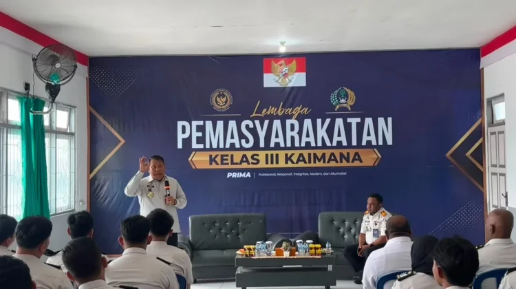 Kakanwil Ditjenpas Papua Barat Tekankan Penerapan 3 KUNCI PASPAPEDA