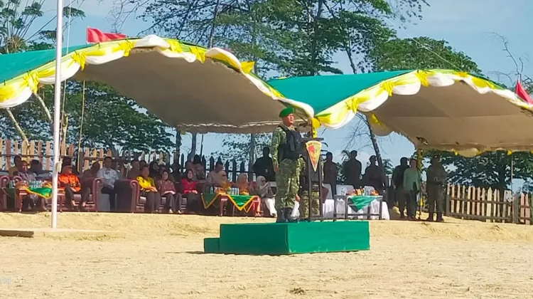 Yonif TP 864/Nane Nambae Kaimana Rayakan HUT Ke-1