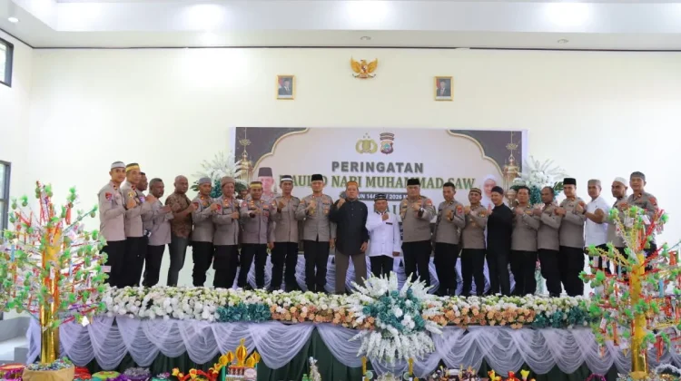Polres Kaimana Gelar Maulid Nabi Muhammad SAW 1448 H