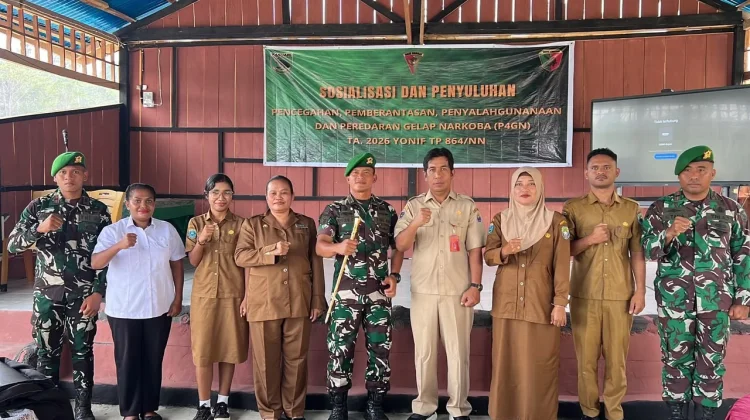 Yonif TP 864/NN Gelar P4GN, Prajurit Jalani Tes Urine