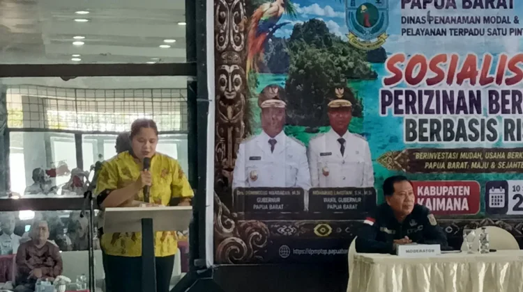 DPMPTSP Papua Barat Tutup Sosialisasi Perizinan Berusaha di Kaimana
