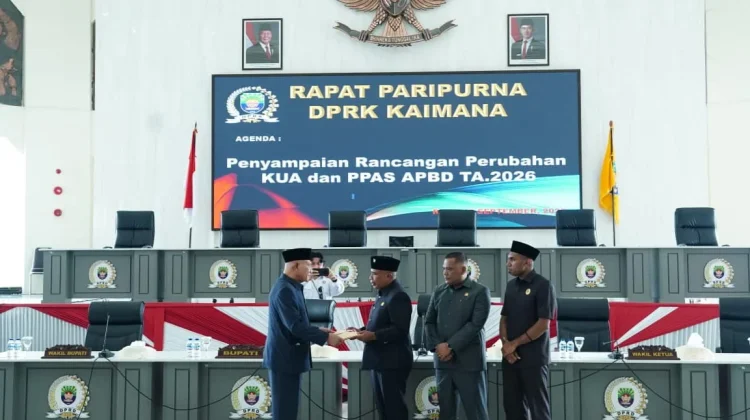 DPRK Kaimana Mulai Bahas Perubahan KUA-PPAS APBD 2026