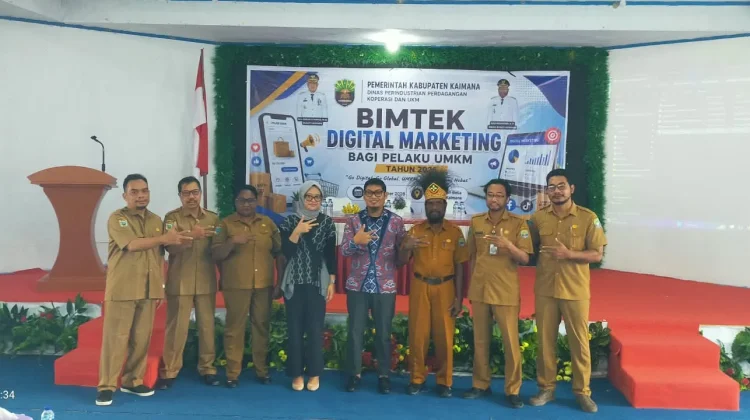 Perindakop Kaimana Dorong UMKM Naik Kelas lewat Digital Marketing