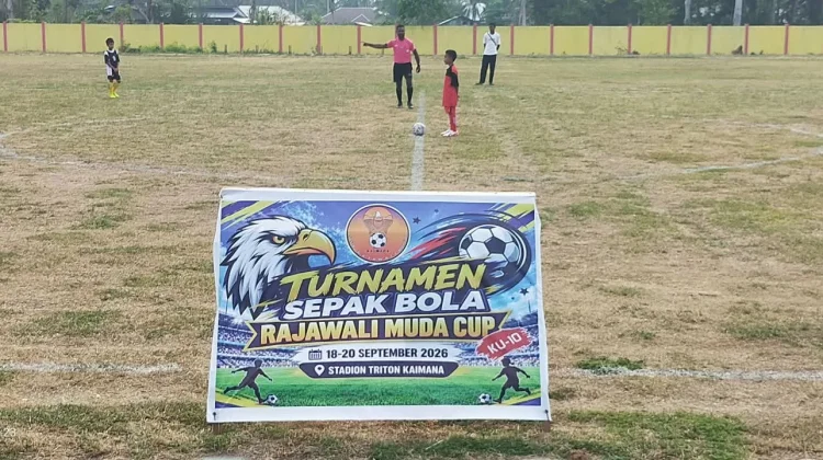 SSB Rajawali Muda Kaimana Mulai Cetak Bibit Sepak Bola sejak Dini