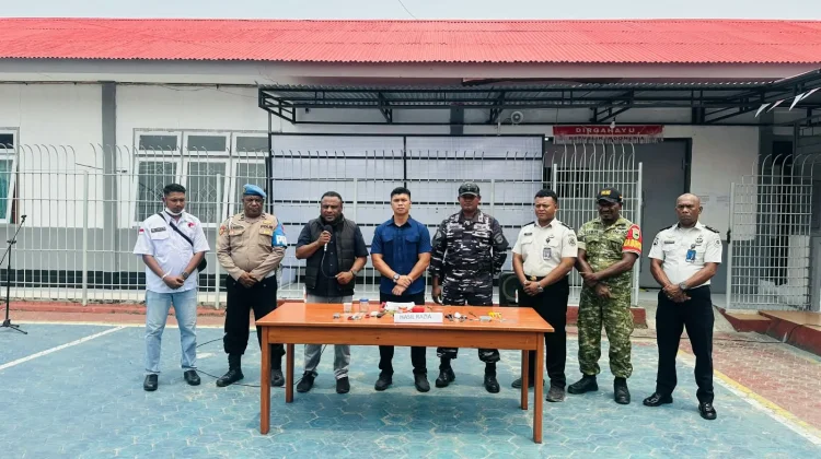 Razia Gabungan di Lapas Kaimana, Ini yang di Temukan