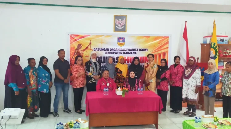 GOW Kaimana Bekali Perempuan, Pahami Hukum dan Berani Lindungi Diri
