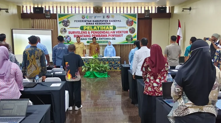 Sepuluh Puskesmas Ikuti Pelatihan Surveilans dan Pengendalian Vektor