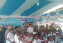 Wakapolda Papua Barat Laporkan Program Gizi Wilayah 3T