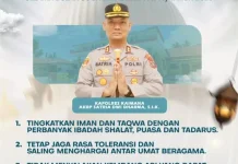 Kapolres Kaimana Imbau Warga Jaga Kamtibmas Selama Ramadhan