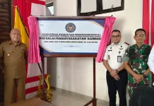 Peresmian Pos Bapas Kaimana Perkuat Akses Layanan Hukum