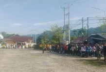 Bupati Kaimana Launching Gerakan Bersih Setiap Jumat