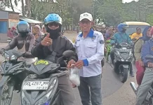 IMI Kaimana Gelar Aksi Gas Pol Berbagi di Depan Gedung Pertemuan Krooy