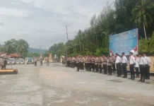 Kapolres Kaimana Pimpin Apel Gelar Operasi Ketupat Mansinam 2026