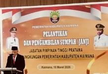 Pengisian JPT Pemkab Kaimana Melalui Seleksi Terbuka dan Transparan