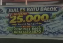 Es batu balok murah, CV AIL Siap Bantu Nelayan lokal