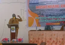 Wabup Kaimana Tekankan Program Musrenbang Harus Tepat Sasaran