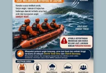 BPBD Kaimana Ingatkan Warga Waspada Cuaca Laut Ekstrem