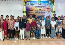 Puncak HUT KOMSOS Sedunia ke-60 Paroki Santa Monika Kaimana Berlangsung Meriah